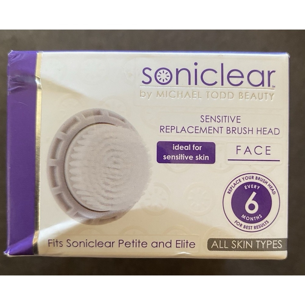 SONICLEAR MICHAEL TODD BEAUTY REPLACEMENT BRUSH HEAD FOR PETITE AND ELITE